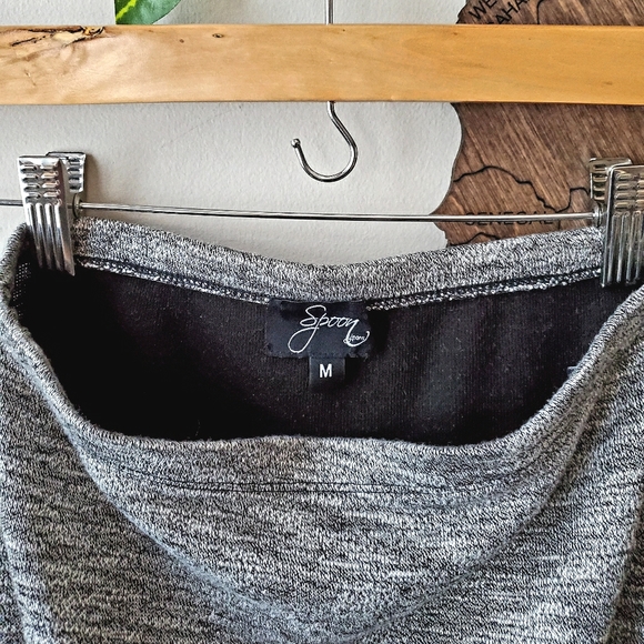 NWOT🔥High-Waisted Heathered Pencil Skirt - Picture 8 of 9